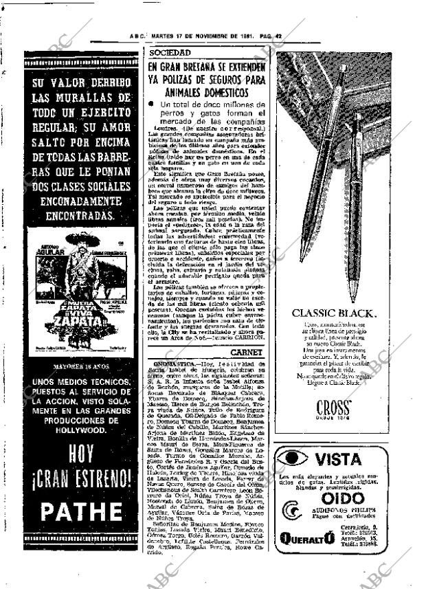 ABC SEVILLA 17-11-1981 página 56