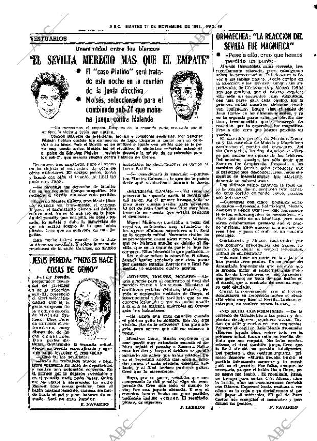 ABC SEVILLA 17-11-1981 página 63