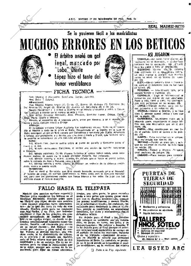 ABC SEVILLA 17-11-1981 página 65
