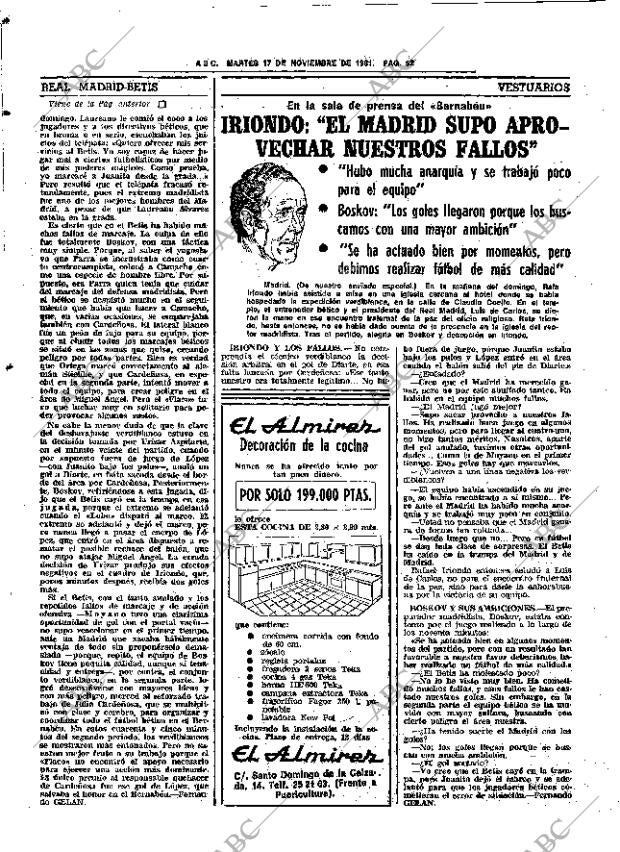 ABC SEVILLA 17-11-1981 página 66