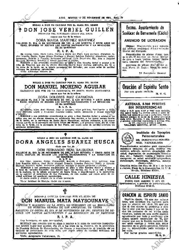 ABC SEVILLA 17-11-1981 página 91