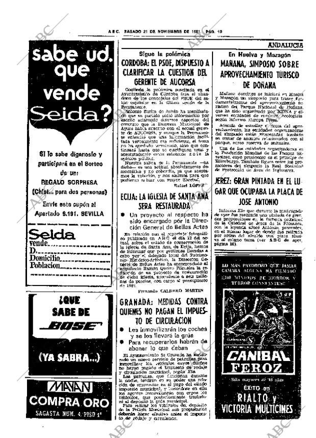 ABC SEVILLA 21-11-1981 página 24