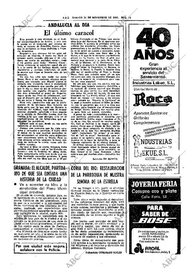 ABC SEVILLA 21-11-1981 página 25