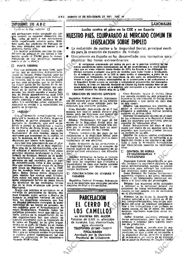 ABC SEVILLA 21-11-1981 página 28