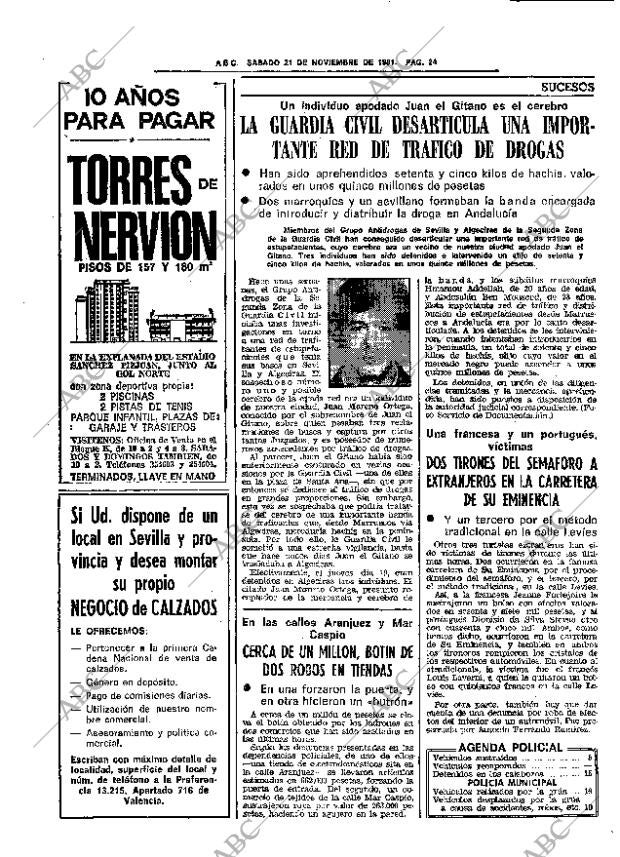 ABC SEVILLA 21-11-1981 página 38