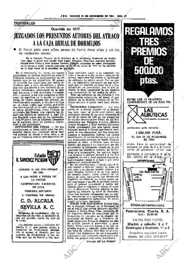 ABC SEVILLA 21-11-1981 página 41
