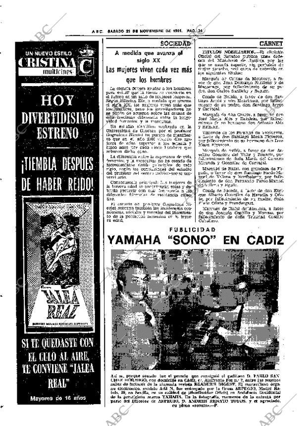 ABC SEVILLA 21-11-1981 página 48