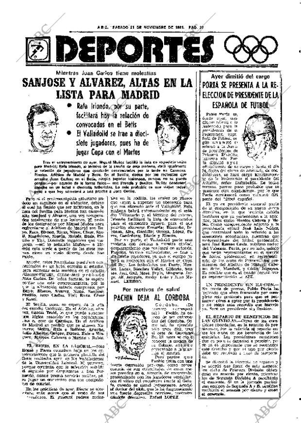 ABC SEVILLA 21-11-1981 página 51