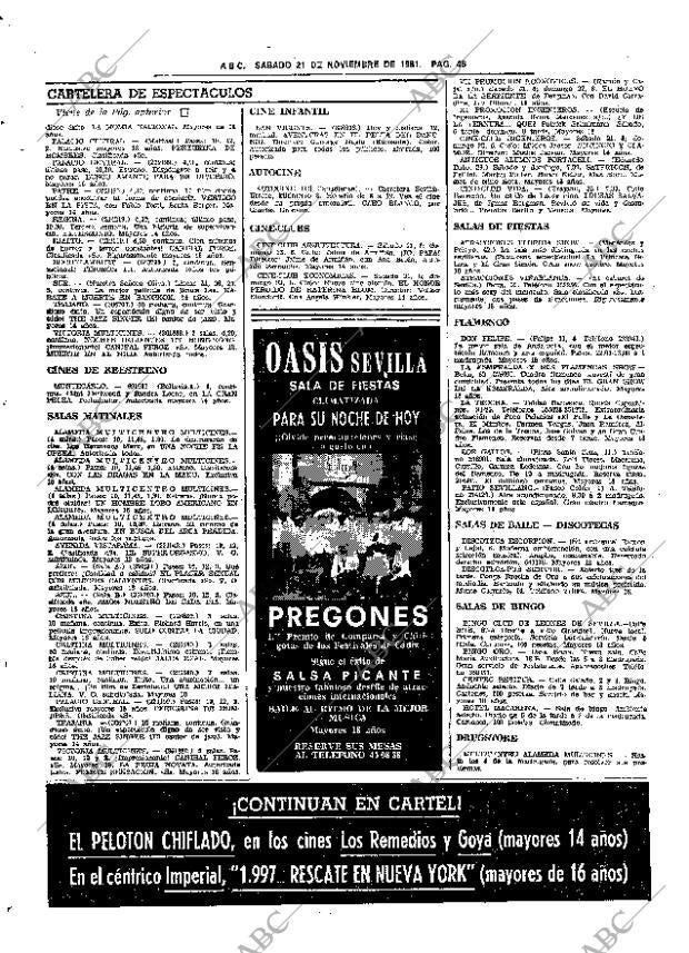 ABC SEVILLA 21-11-1981 página 60