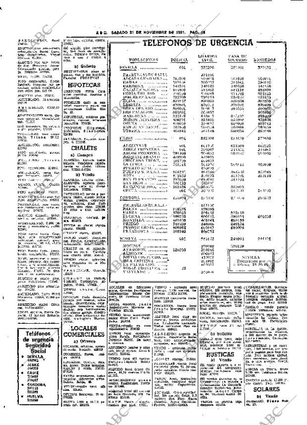 ABC SEVILLA 21-11-1981 página 62
