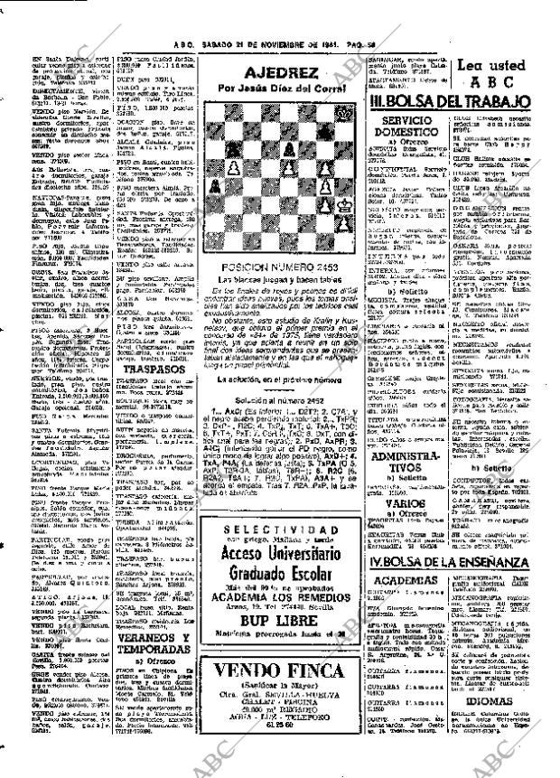 ABC SEVILLA 21-11-1981 página 64