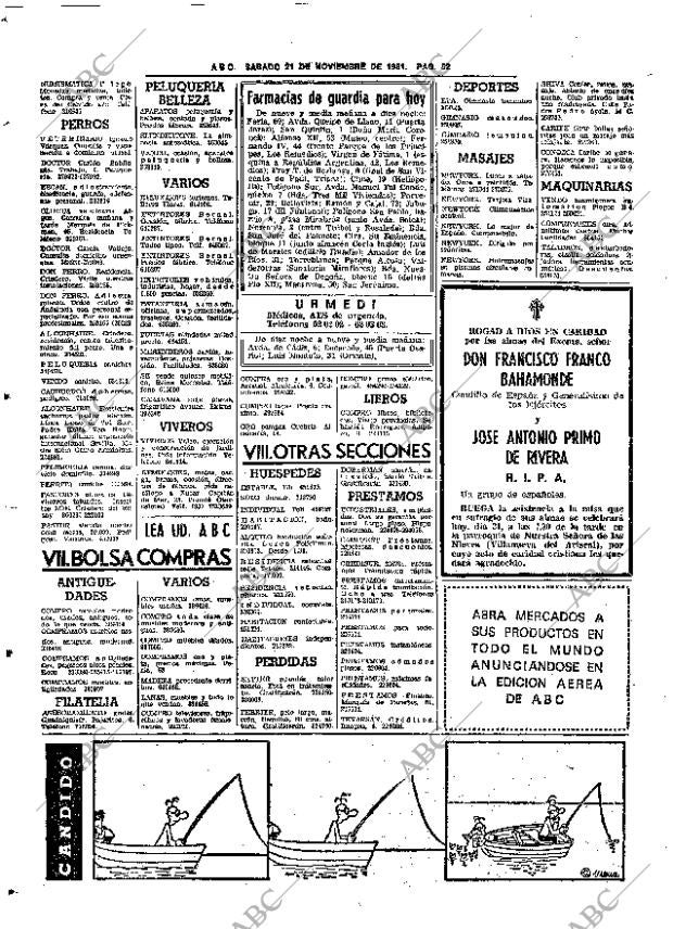 ABC SEVILLA 21-11-1981 página 66