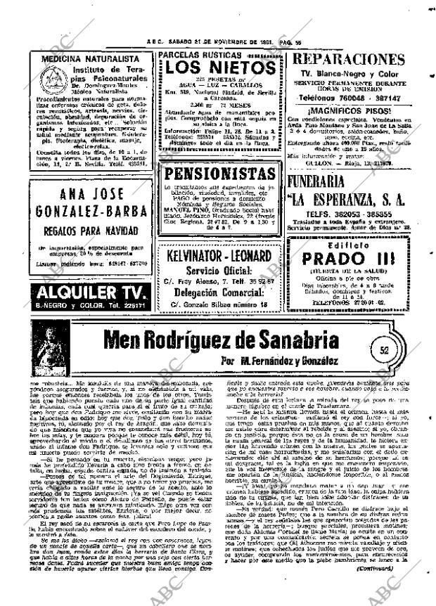 ABC SEVILLA 21-11-1981 página 69