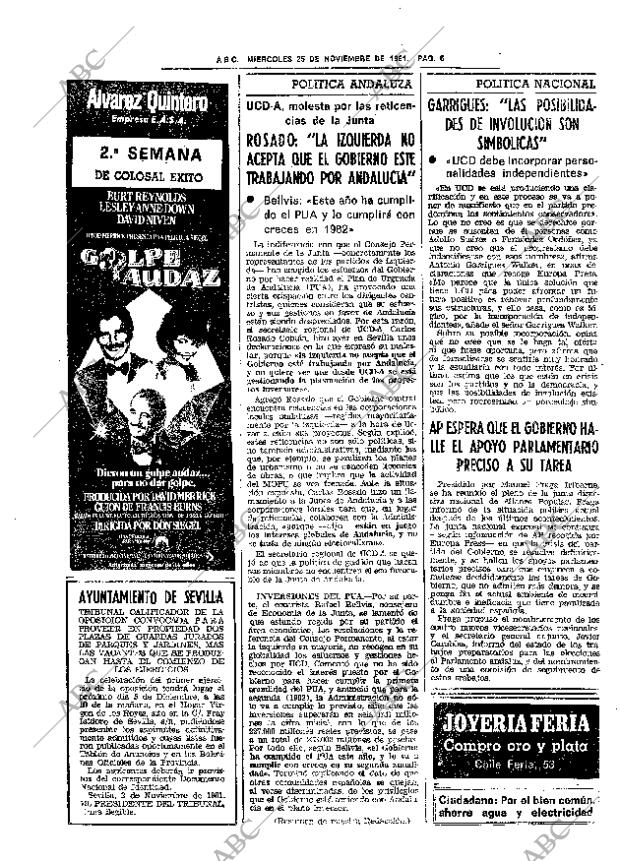 ABC SEVILLA 25-11-1981 página 14