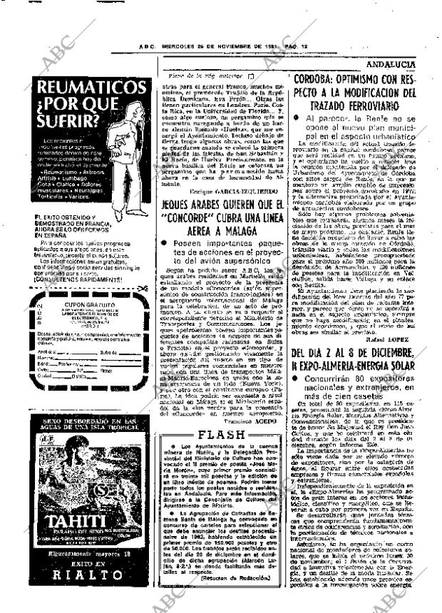 ABC SEVILLA 25-11-1981 página 20