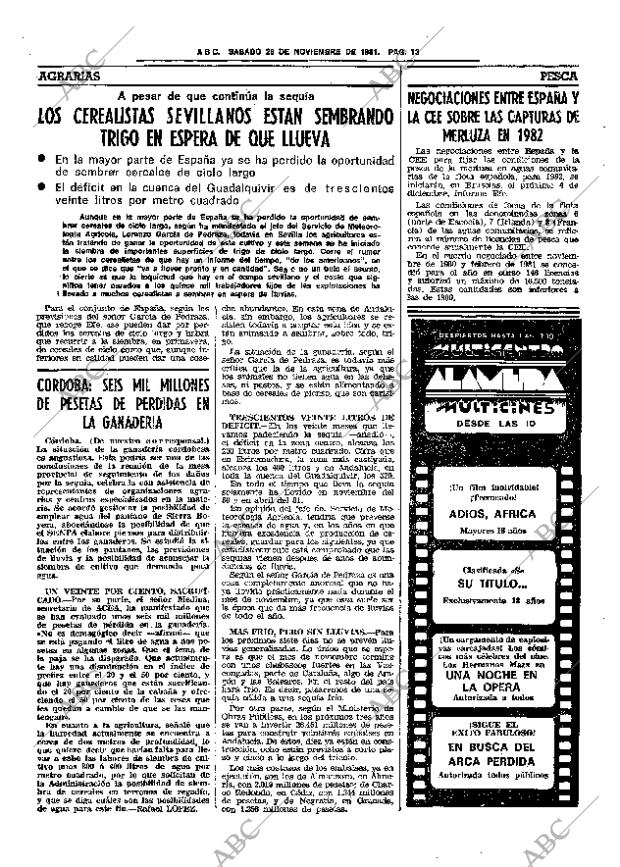 ABC SEVILLA 28-11-1981 página 23