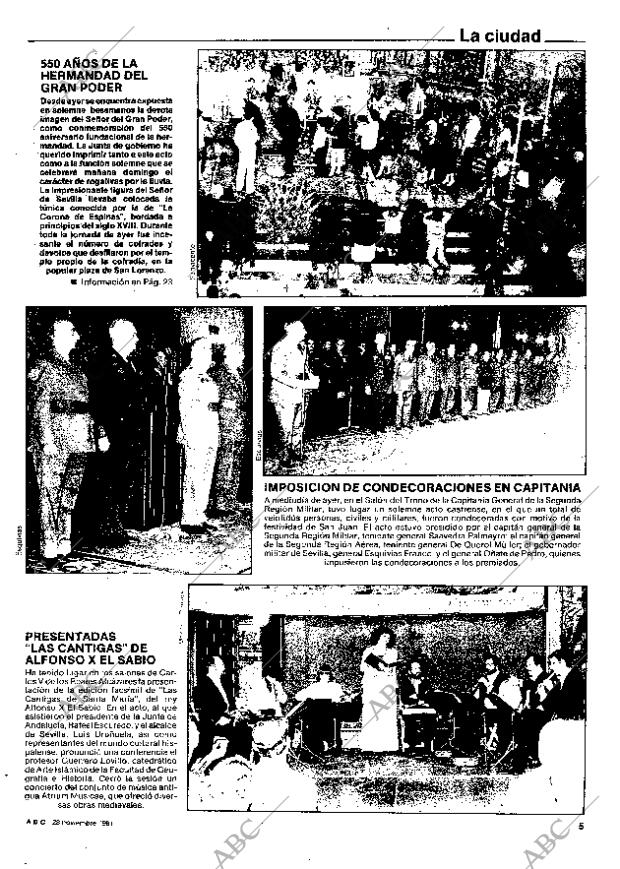 ABC SEVILLA 28-11-1981 página 5