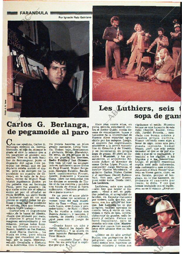 ABC MADRID 29-11-1981 página 190