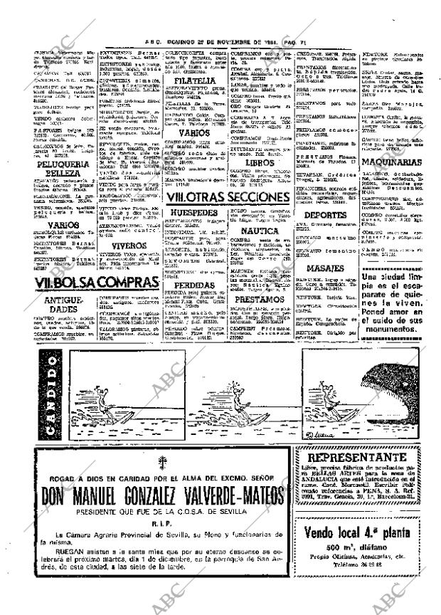 ABC SEVILLA 29-11-1981 página 87