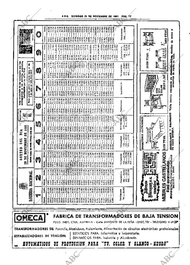 ABC SEVILLA 29-11-1981 página 93