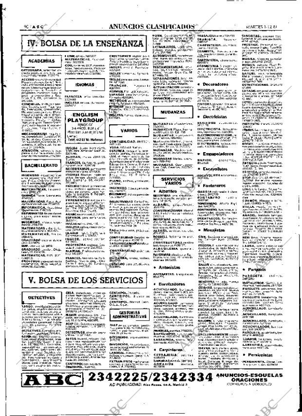 ABC MADRID 01-12-1981 página 106