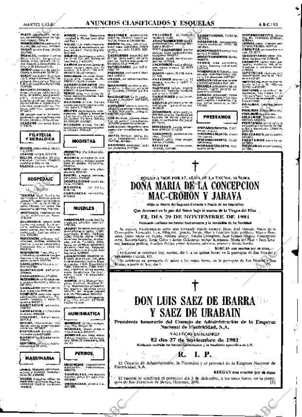 ABC MADRID 01-12-1981 página 109