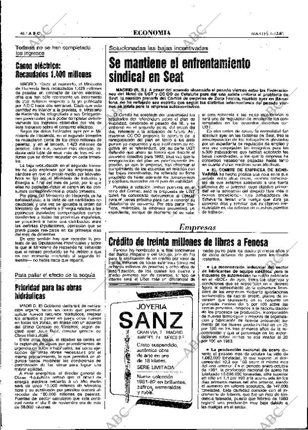 ABC MADRID 01-12-1981 página 62