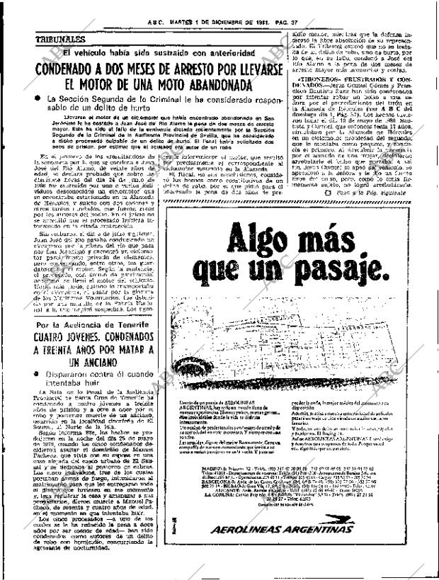 ABC SEVILLA 01-12-1981 página 61