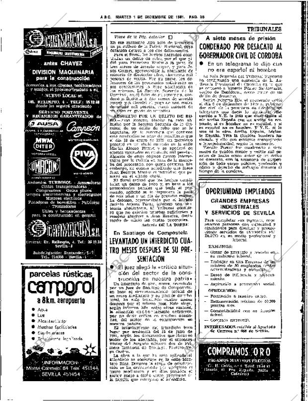 ABC SEVILLA 01-12-1981 página 62