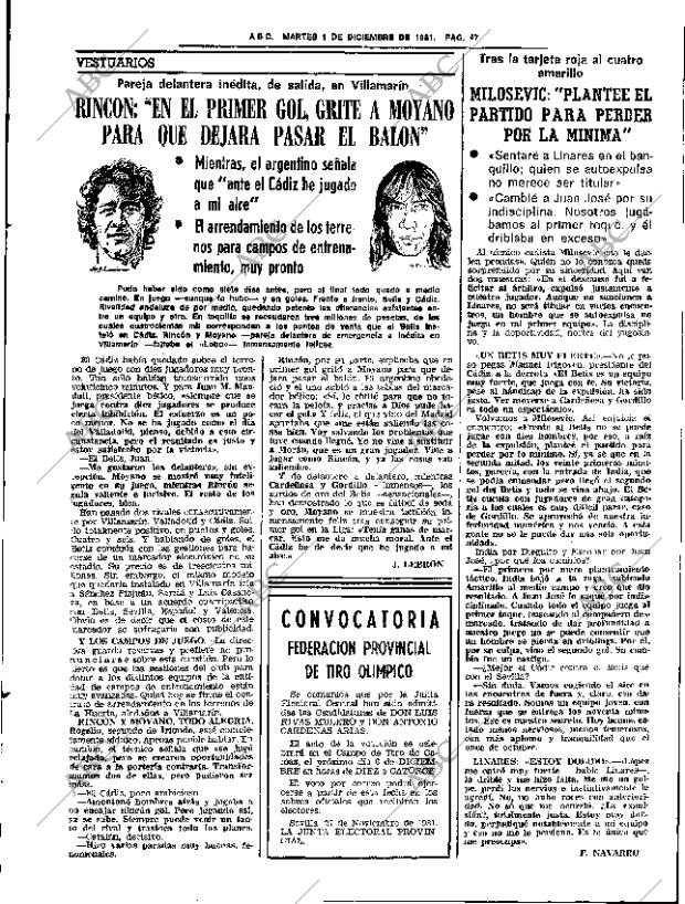 ABC SEVILLA 01-12-1981 página 71