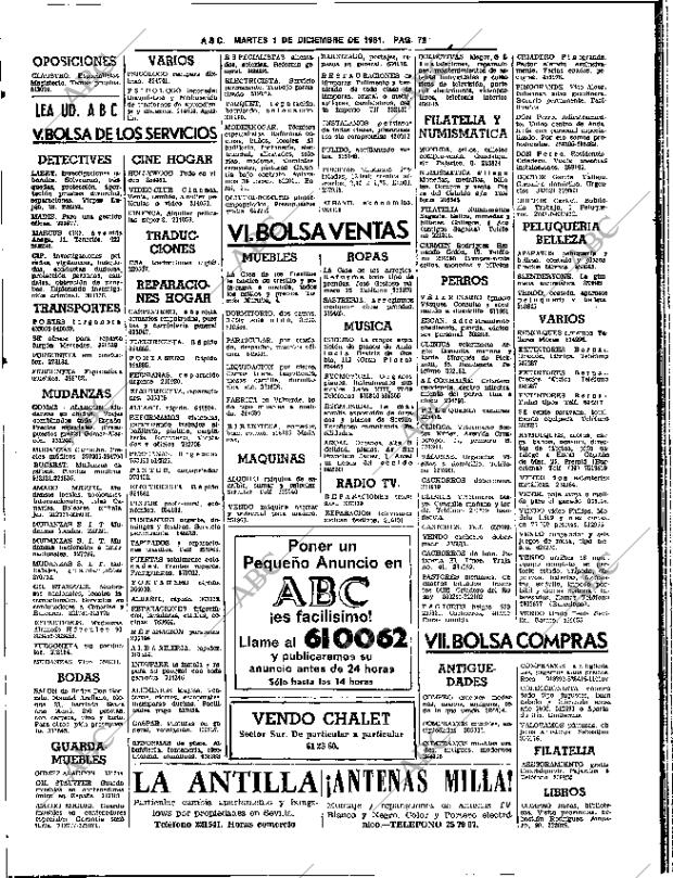 ABC SEVILLA 01-12-1981 página 96