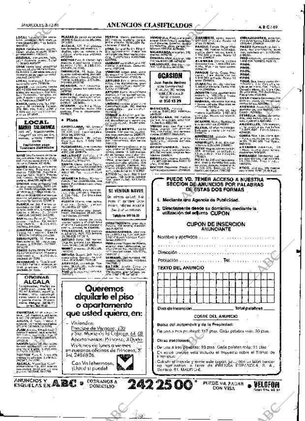ABC MADRID 02-12-1981 página 81