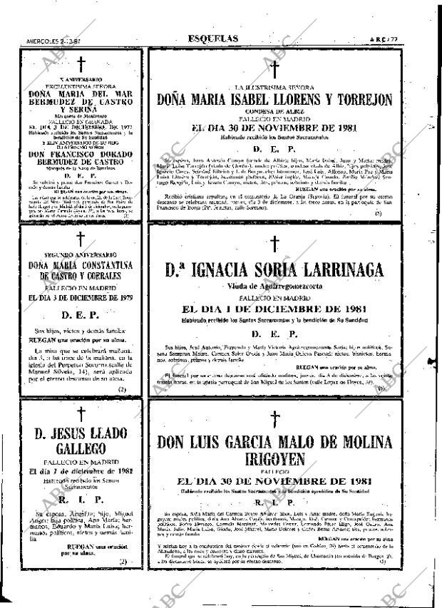 ABC MADRID 02-12-1981 página 89