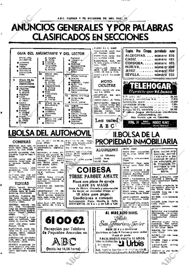 ABC SEVILLA 04-12-1981 página 64