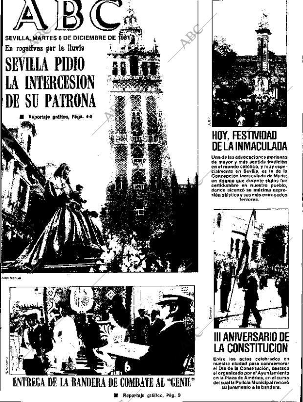 ABC SEVILLA 08-12-1981 página 1