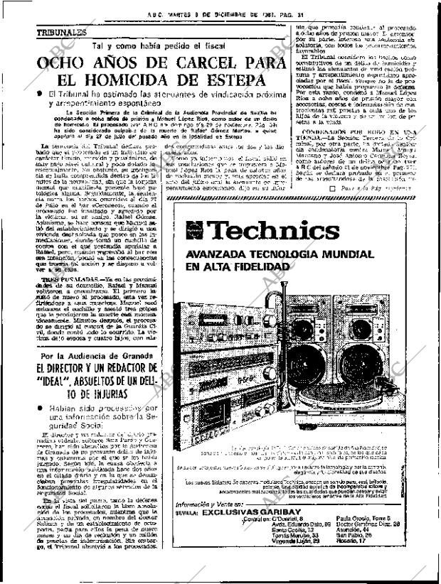 ABC SEVILLA 08-12-1981 página 51