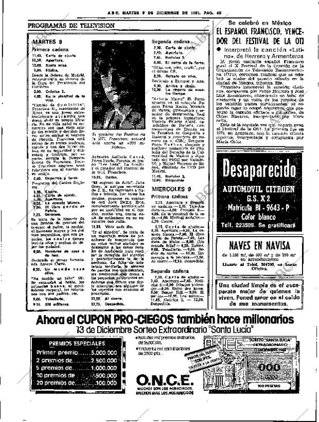 ABC SEVILLA 08-12-1981 página 85
