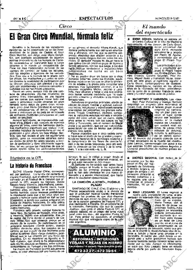 ABC MADRID 09-12-1981 página 76