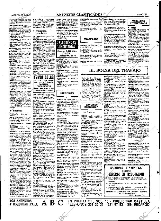 ABC MADRID 09-12-1981 página 93