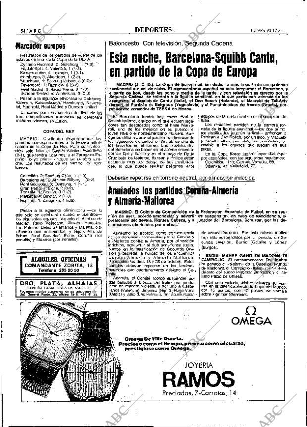 ABC MADRID 10-12-1981 página 66
