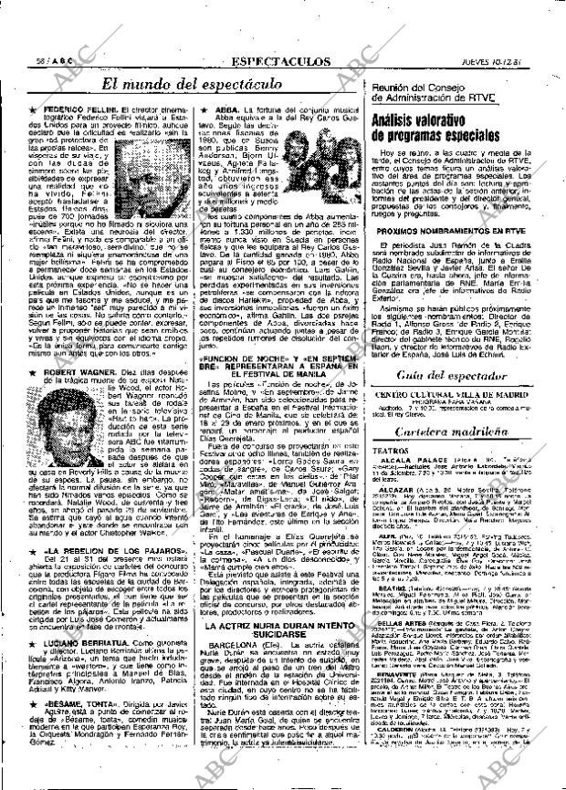 ABC MADRID 10-12-1981 página 70