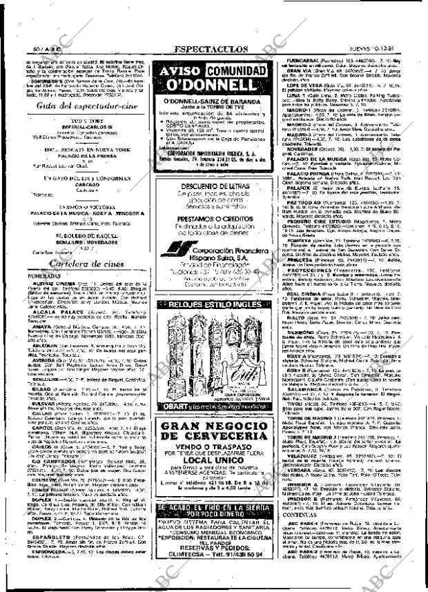 ABC MADRID 10-12-1981 página 72