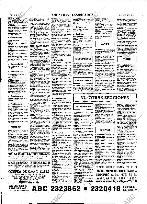 ABC MADRID 10-12-1981 página 86