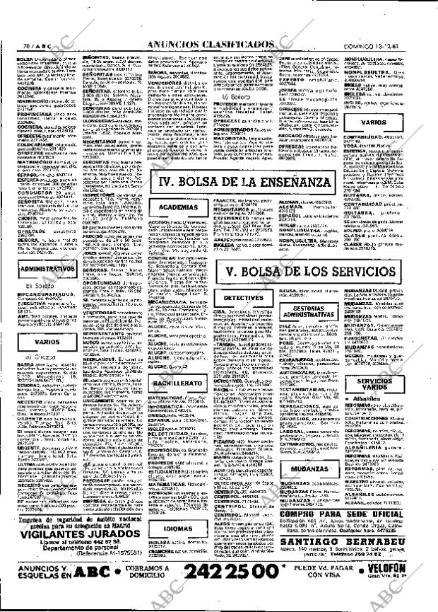 ABC MADRID 13-12-1981 página 94