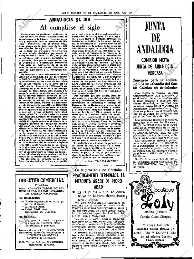 ABC SEVILLA 15-12-1981 página 47