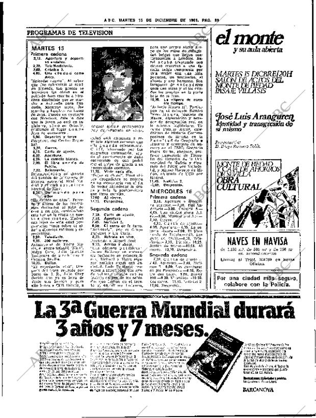 ABC SEVILLA 15-12-1981 página 89