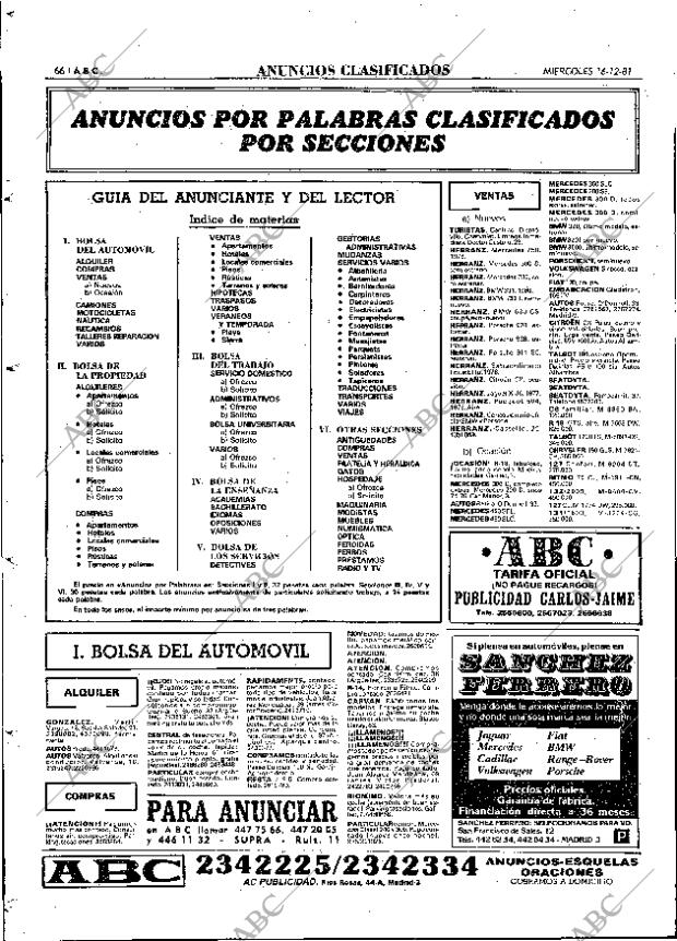 ABC MADRID 16-12-1981 página 74