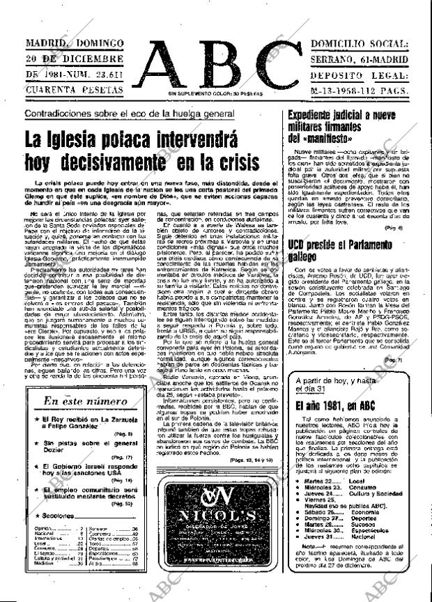 ABC MADRID 20-12-1981 página 13