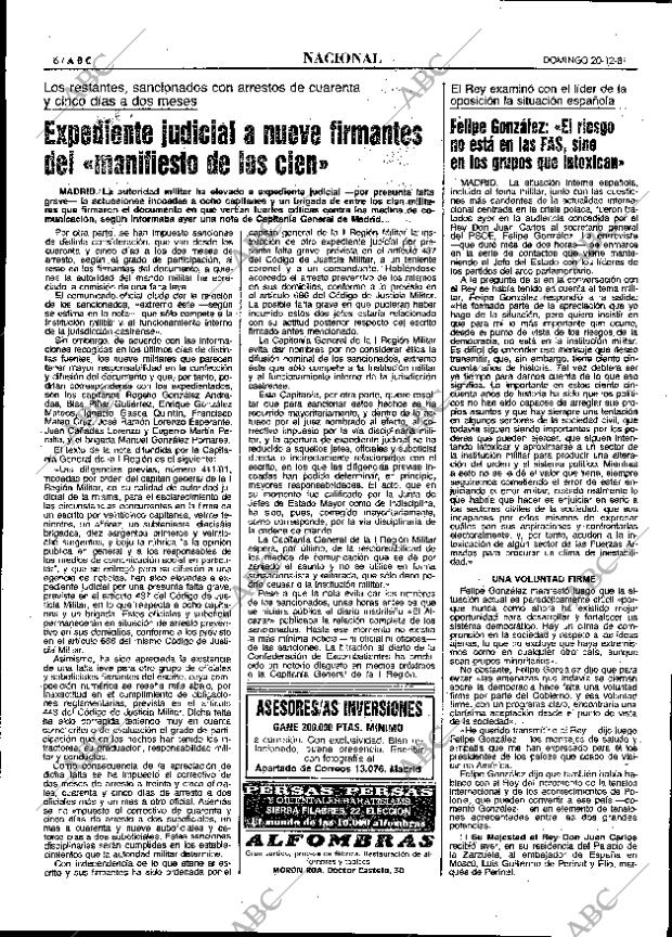 ABC MADRID 20-12-1981 página 18