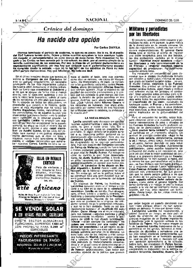 ABC MADRID 20-12-1981 página 20